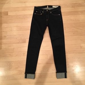 Rag & Bone Women’s high rise skinny jeans
